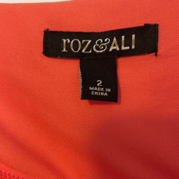 Roz & Ali pink crochet dress - Picture 6 of 6